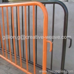 Crowd control barricade, crowd control barrier, removeable barrier, traffic barrier