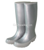 Ladies' Rubber Boots In Argent