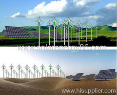 wind & solar power station