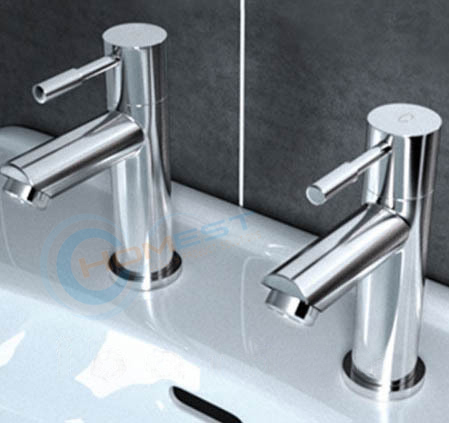 Modern basin piller taps