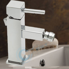 Square bidet mixers