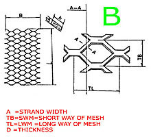 expanded metal sheet