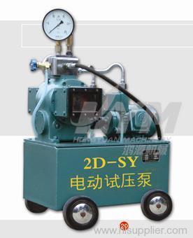 Electric hydraulic test pump