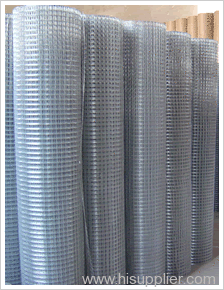 electro galvanized welded wire mesh panel