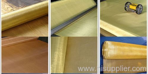 Brass wire cloth mesh