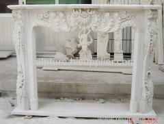 Marble Carving Fireplace