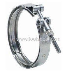 V-bands t-bolt clamps