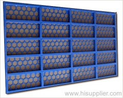 Steel frame screen