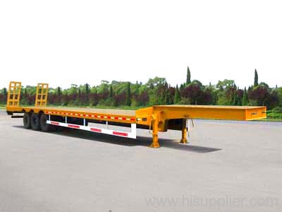 low bed semitrailer