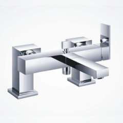 Deck Mounted Square Bath Shower Mixer