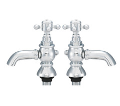 Traditional Basin Pillar Taps