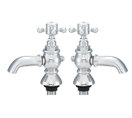 Traditional Basin Pillar Taps