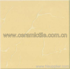 Golden Beige Polished Porcelain Tile, Porcelain Floor Tile