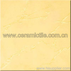 Golden Beige Polished Porcelain Tile, Porcelain Floor Tile