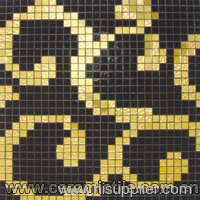 Stained Glass Mosaic Pattern, Glass Mosaic