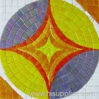 Glass Art Mosaic, Mosaic Art Pattern, Glass Mosaic