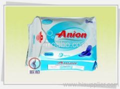 Negative Ion Sanitary Napkins