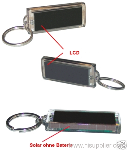 solar key chain