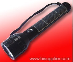 Solar LED Flashlight