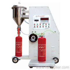 Automatic type fire extinguisher powder filler