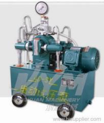 Electric hydraulic test pump