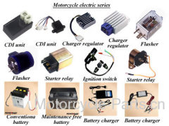 Motorcycle Electric Parts