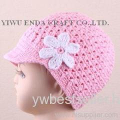 Newsgirl Crochet Hat