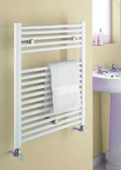 White Heating Towel Rails