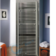 Chrome Curved Heated Towel Rail