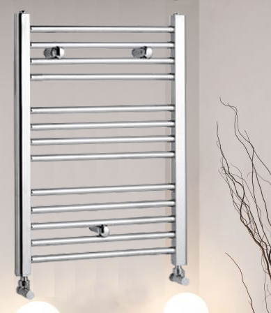 Chrome Heated Towel ladder Rails