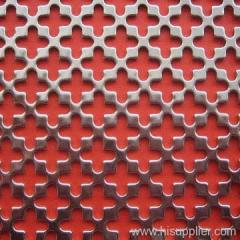 Slotted Hole Perforated Metal