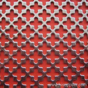 Slotted Hole Perforated Metal