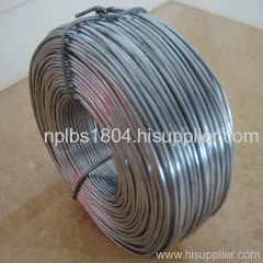 Galvanized wire