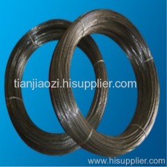 black iron wire rope