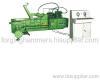 Hydraulic metal baling press