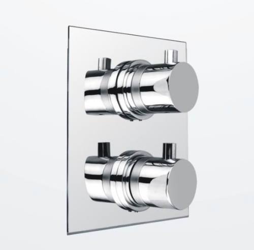 Double handles Thermostatic shower Valves