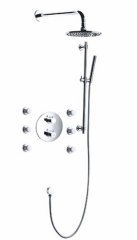 Combined Thermostatic shower set
