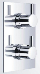 2 handles Thermostatic shower valve