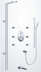 Concealed Thermostatic shower Set system