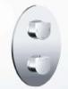 Twin control Concealed Thermostatic shower Valve