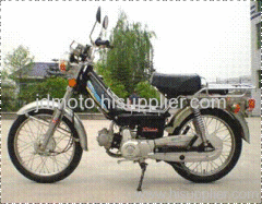 finished motorcycle