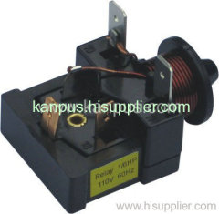 Black color short Danfoss type starter relay