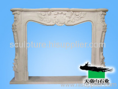 Decorative Stone Fireplace