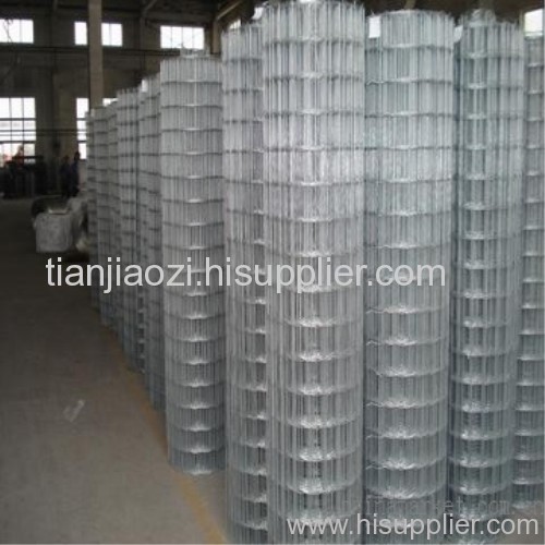 Cold galvanized welded wire mesh