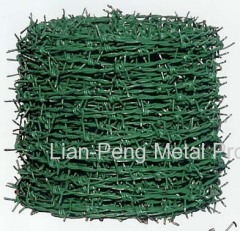 Barbed mesh