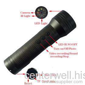 Spy Flashlight Camera DVR