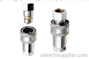 close type hydraulic pressure quick coupling