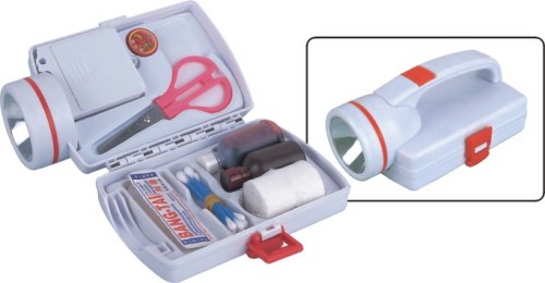 First Aid Kits with Flashlight