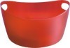 plastic red ice/wine bucket/pail