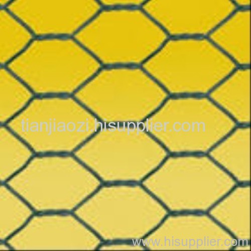 PVC Coated Hexagonal Wire Mesh Fencing